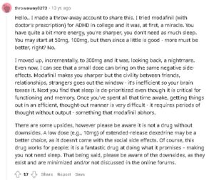 Modafinil Reddit Reviews 2